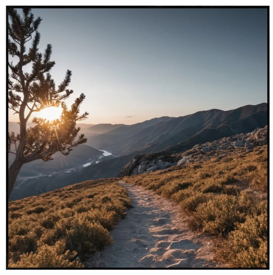 Картина 50x50 cm Mountain Path – knor