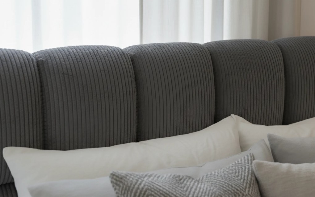 Тапицирана спалня за матрак 160/200 Фиорела Делукс