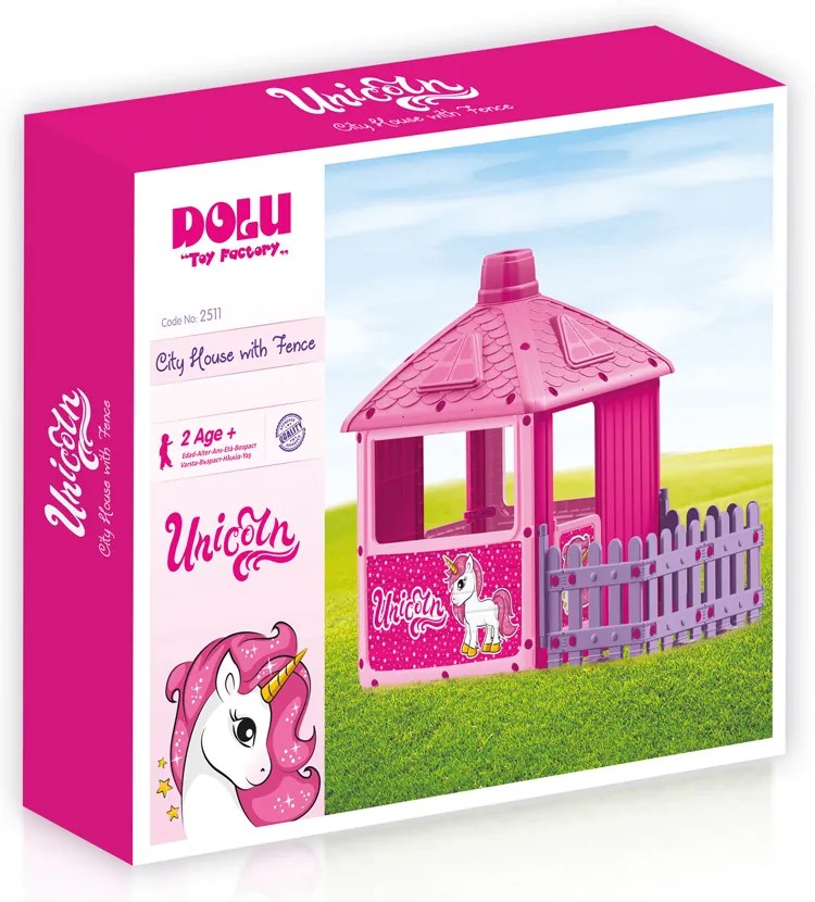 DOLU Градинска къща с ограда UNICORN