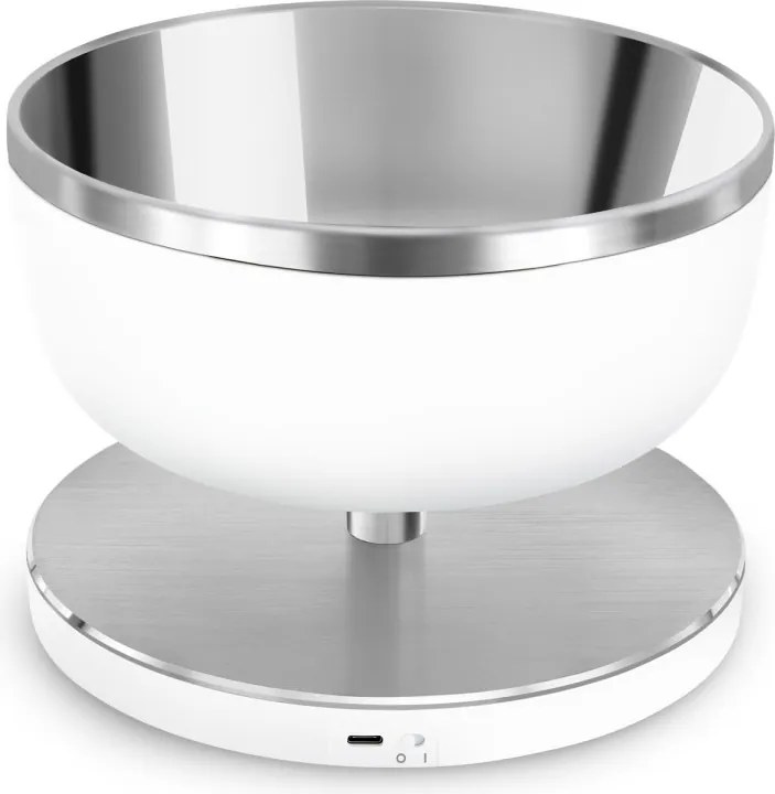 Кухненска везна Smeg Collezione KSC01WHMWW, До 5 кг/5 л, ТАРА, LED дисплей, Противоплъзгаща се основа, Автономия до 36 часа, Бял мат