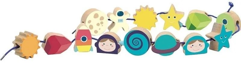 Vilac - Дървени кубчета 54 части 2121