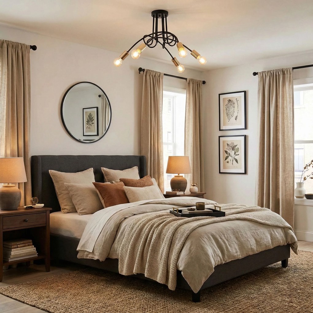 Лампа Paradise 5 Black Gold APP518-5C