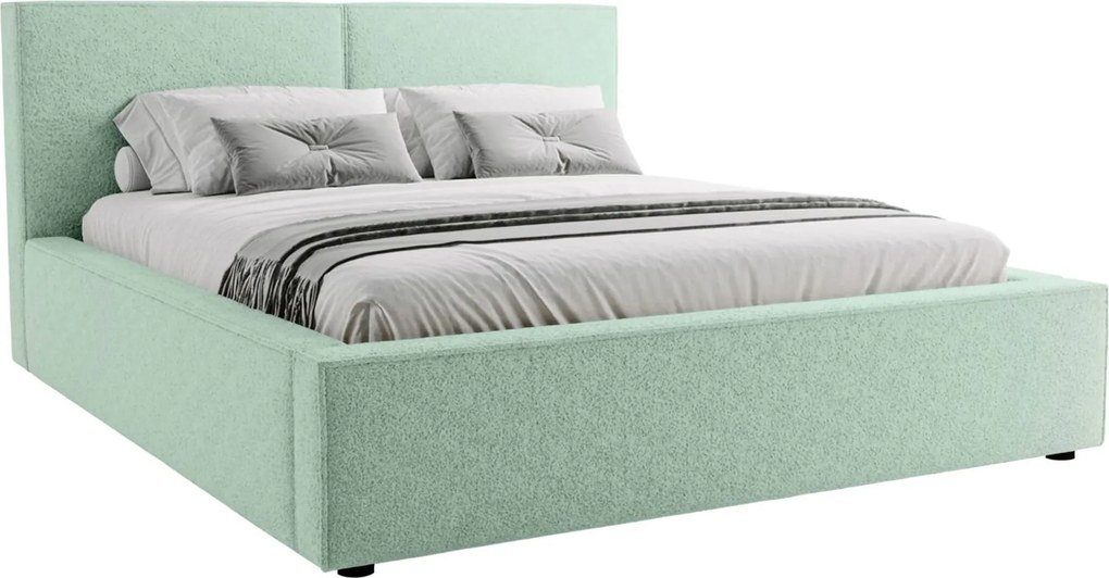 Тапицирано легло Santos-Мента-140 x 200