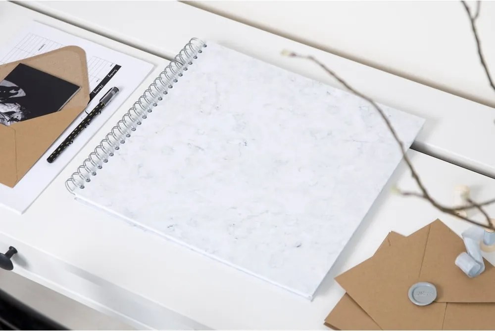Фотоалбум L Marble Paper Laminate – Bigso