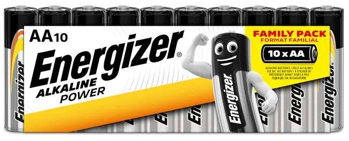 Алкални батерии Energizer AA-LR6 1.5V family pack