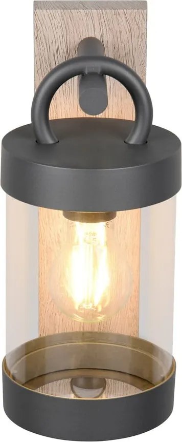 Стенно външно осветително тяло (височина 33 cm) Sambesi – Trio