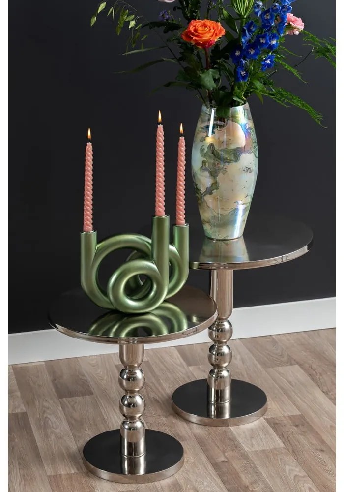 Метална кръгла странична масичка ø 39,5 cm Sheen – Leitmotiv