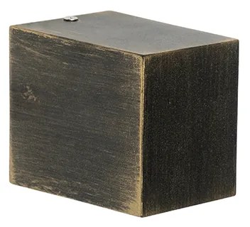 Модерен стенен аплик антично злато IP44 - Baleno