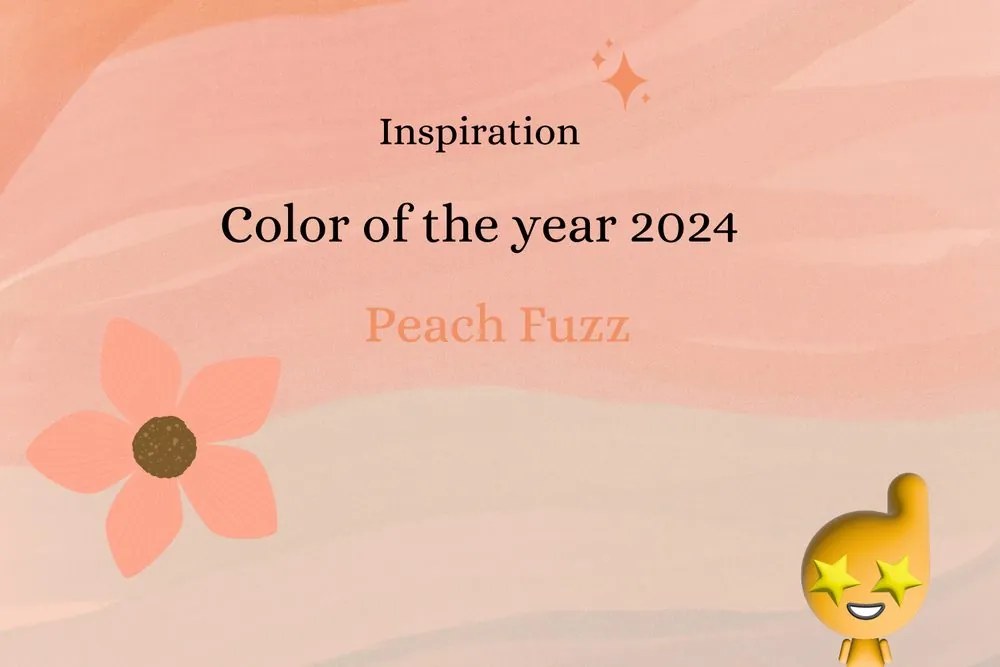Тапет – Магически глухарчета на поляна Peach Fuzz
