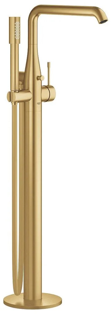 Едноръкохватков смесител за вана 1/2″, 23491GN1, подов монтаж