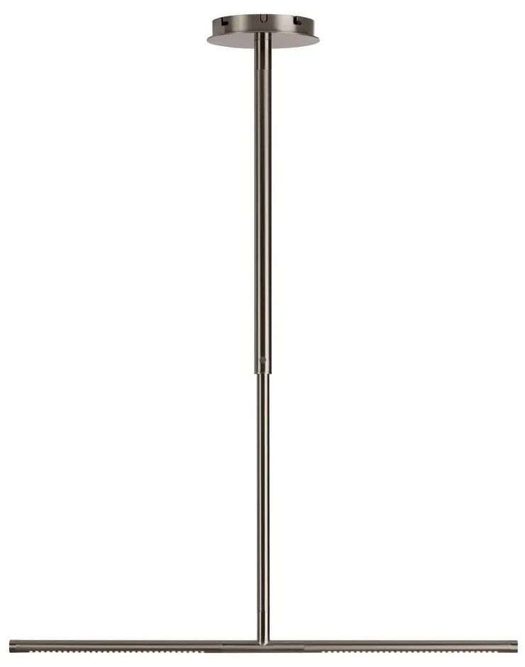 Метално LED висящо осветително тяло в сребрист цвят с метален абажур Omni Ceiling – UMAGE