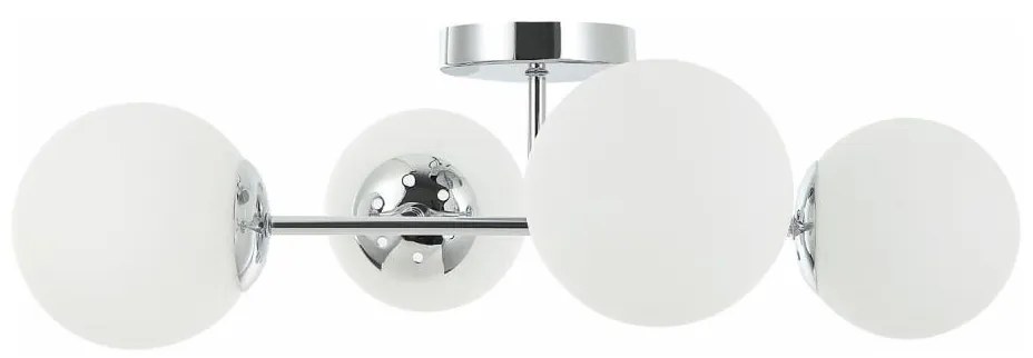 Плафонен полилей MADDIE 4xE14/5W/230V лъскав хром