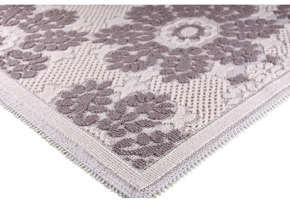 Сив и бежов памучен килим , 80 x 200 cm Papatya - Vitaus