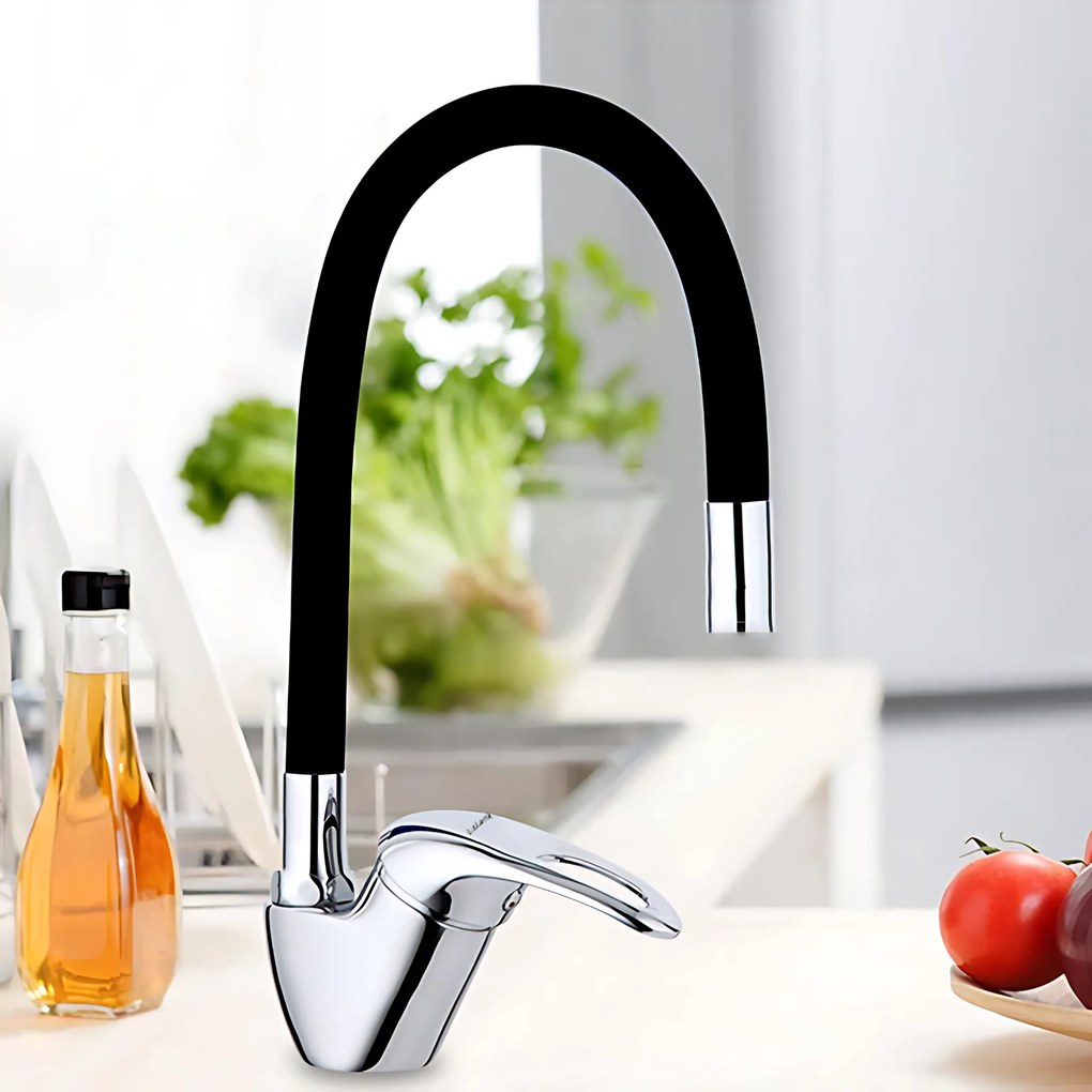Смесител за кухня Calani LUPI black