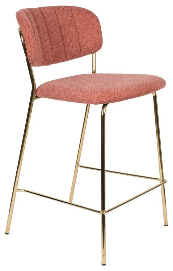 Розови бар столове в комплект от 2 89 cm Jolien - White Label