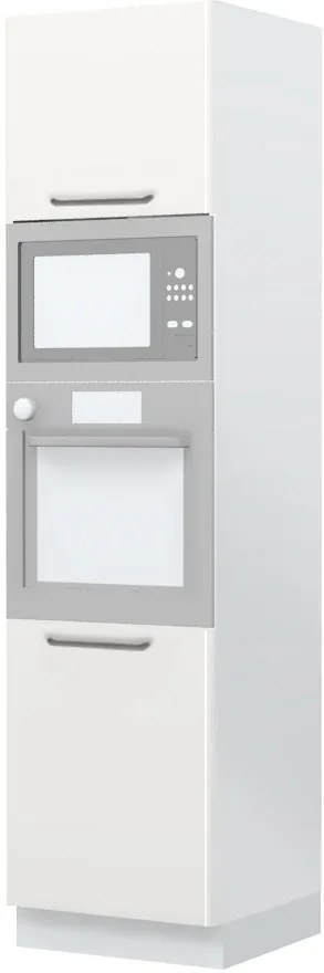 Висок подов шкаф за фурна Modena K23-60-RM-White glossy