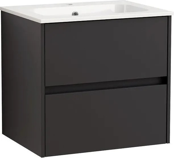 Конзолен шкаф за баня 5955MB + УМИВ. 5955/2, Inter Ceramic