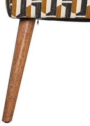 Табуретка atmosphera Chiara, Шенил, 38x38x40 cm - Корал