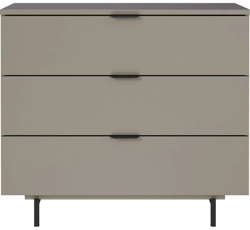 Сив детски скрин 105x92x54 cm Tomino – Germania