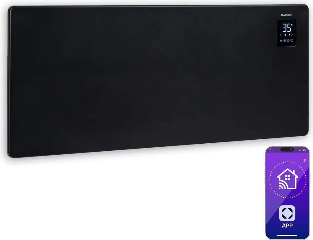 Klarstein Bansin Smart 2500, конвектор, 2500 W, управление през апликация