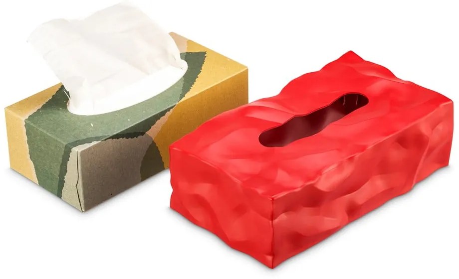 Червена кутия за тъкани Wipy II - Essey