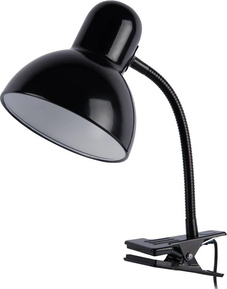 Черна метална настолна лампа (височина 33,5 cm) New Retro – Leitmotiv
