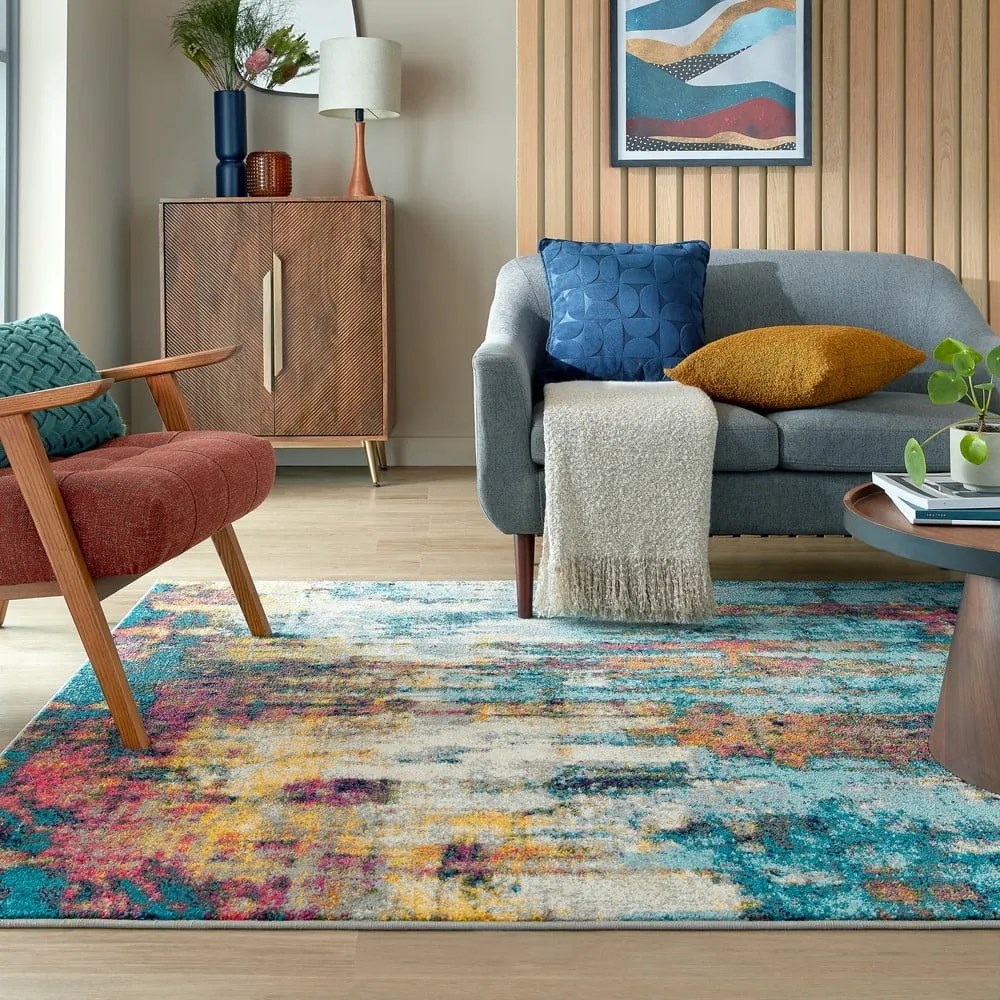 Ръчно изработен килим 120x170 cm Spectrum Abstraction – Flair Rugs