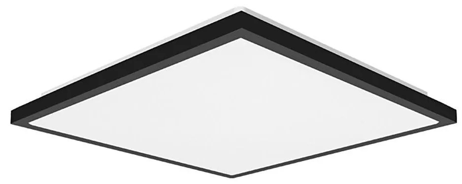 Top Light - LED Плафон за баня ONYX LED/24W/230V IP44 38x38 см черен