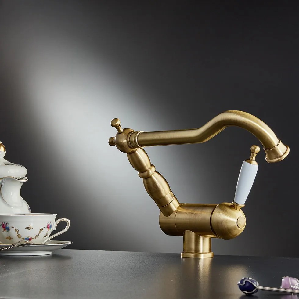 Кухненски кран Bugnatese Oxford 7596-Bronze