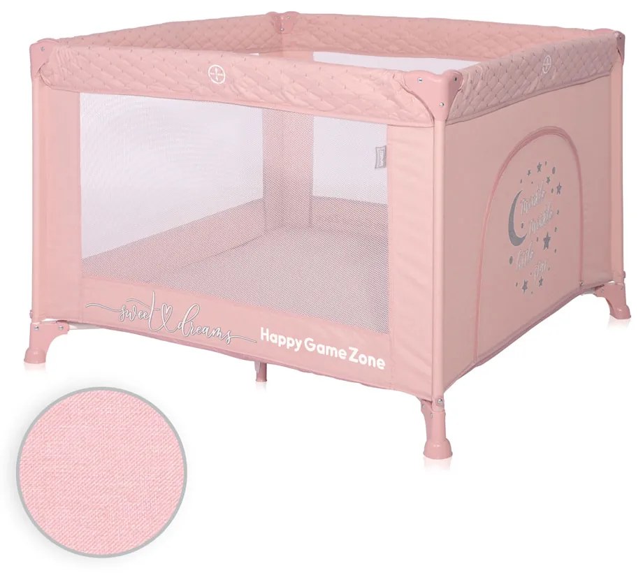 LORELLI Premium Кошара за игра HAPPY GAME ZONE MELLOW ROSE STAR
