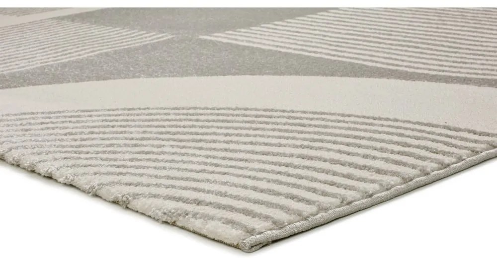 Килим в светлосиво и слонова кост 160x230 cm Flora – Universal