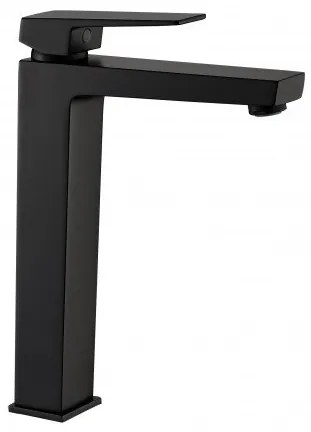 Стоящ смесител за умивалник ICF 1418191B ЕЛИНОР MATT BLACK, месинг, черен мат, 27.8x17.2см