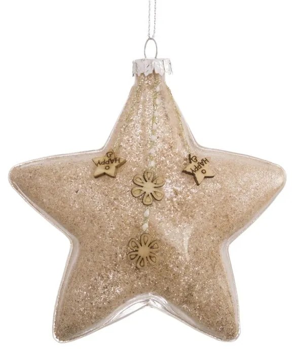 Стъклен коледен орнамент - Casa Selección