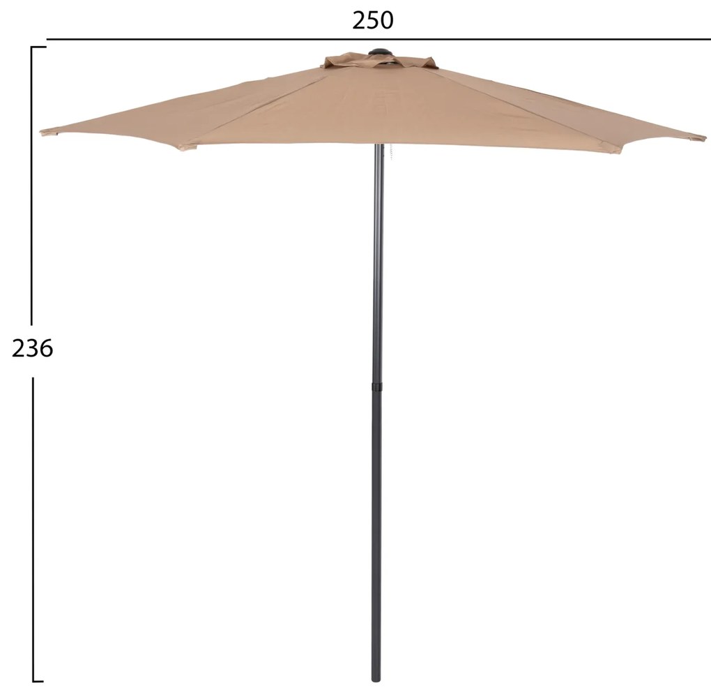 Чадър Ф2.5 - HM6030.04 цвят мока
