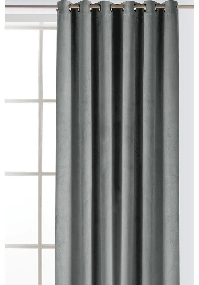 Сива затъмняваща завеса 265x250 cm Velto – Filumi