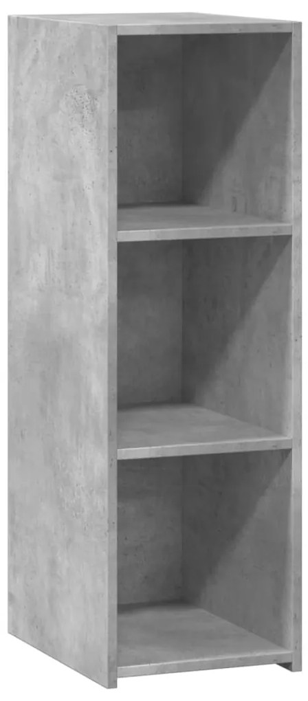 846344 vidaXL Бюфет, бетонно сив, 30x41x93 см, инженерно дърво