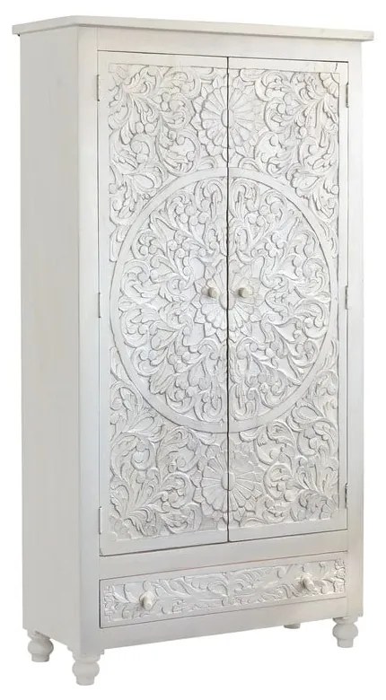 Кремав гардероб от масивно манго 180x40 cm Kalhana – Støraa