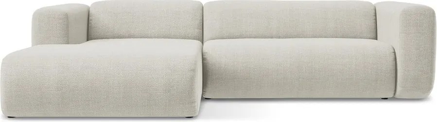 Бежов ъглов диван (ляв ъгъл) Ekahi – Makamii