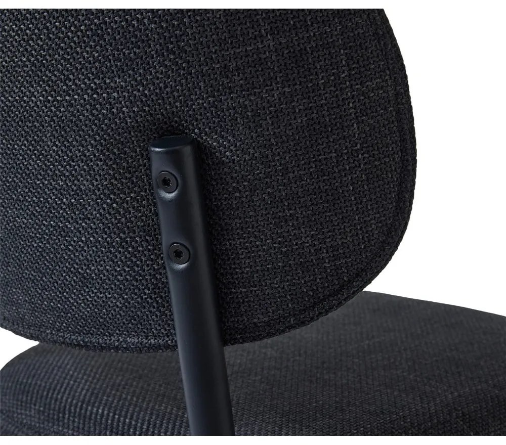 Тъмносив трапезен стол Fowler – Unique Furniture