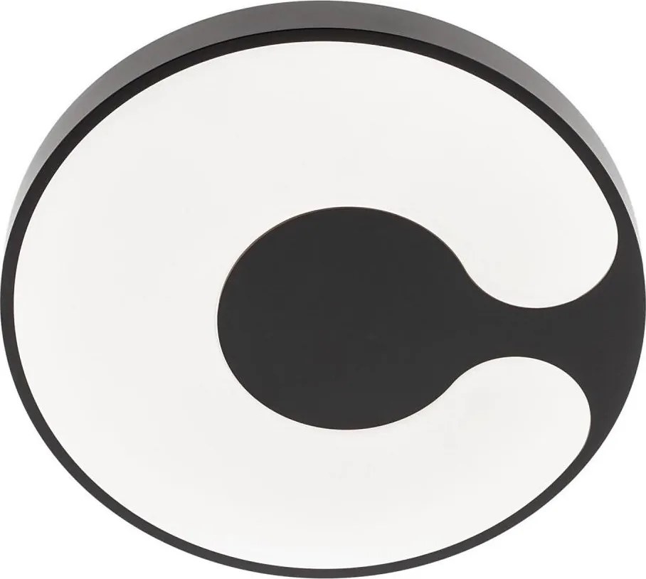 Redo 05-927 - LED RGBW Таванно осветително тяло BIGSI LED/48W/230V pr. 50 cm черно + дистанционно