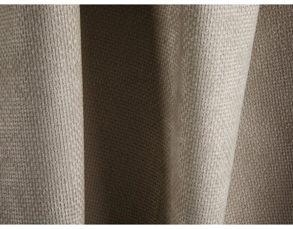 Светлокафяв шенилов ъглов диван (десен ъгъл/U форма) Treno – Cosmopolitan Design