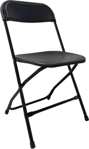Сгъваем стол за кетъринг 49,5 x 45 x 81 cm Черен