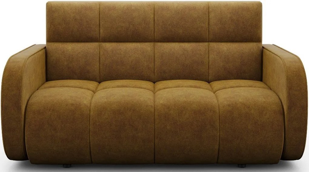 Разтегателен диван Maroni триместен-Горчица