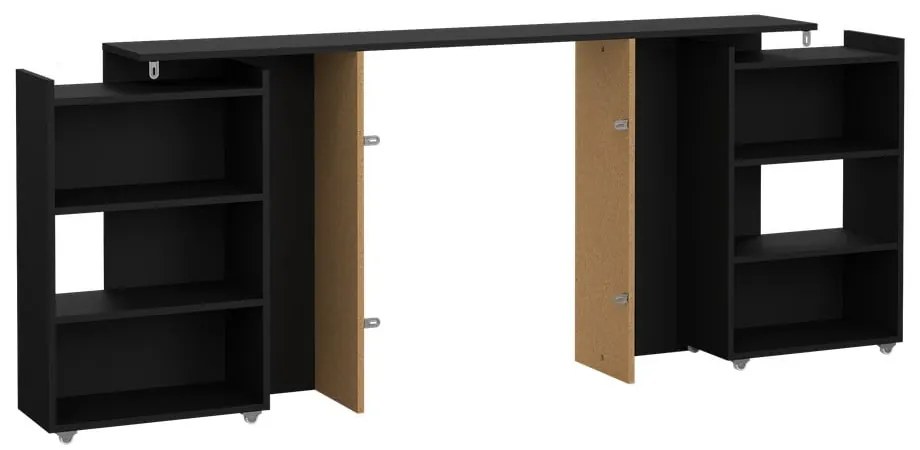 Черна табла за легло 165x80 cm Naia – Tvilum