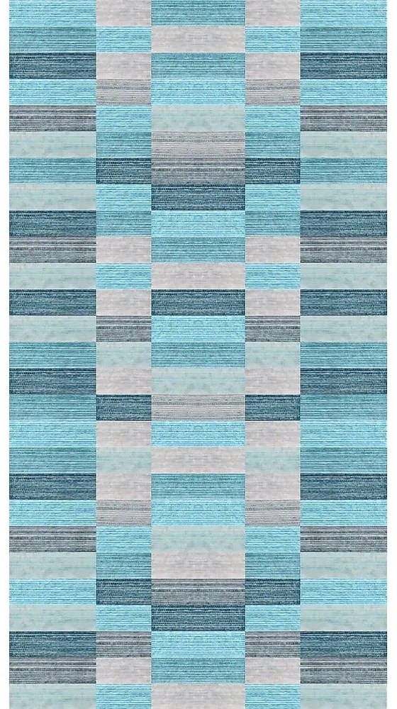 Син килим подходящ за пране 80x150 cm Hali – Vitaus