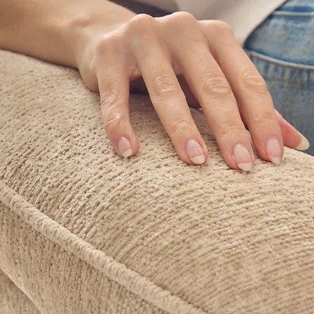 Въртящ се фотьойл atmosphera Stelan,Шенил, Бежов