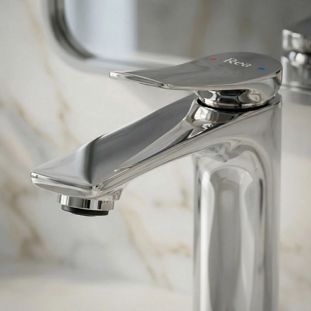 Смесител за мивка PREMIUM REA Vision Chrome Low