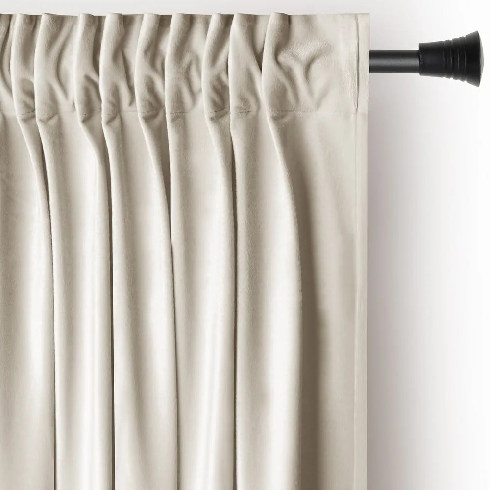 Бежово затъмняващо перде 140x245 cm Pleat – Restilo