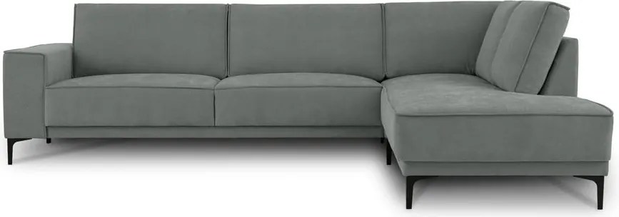 Тъмносив ъглов диван (десен ъгъл) Copenhagen – Scandic