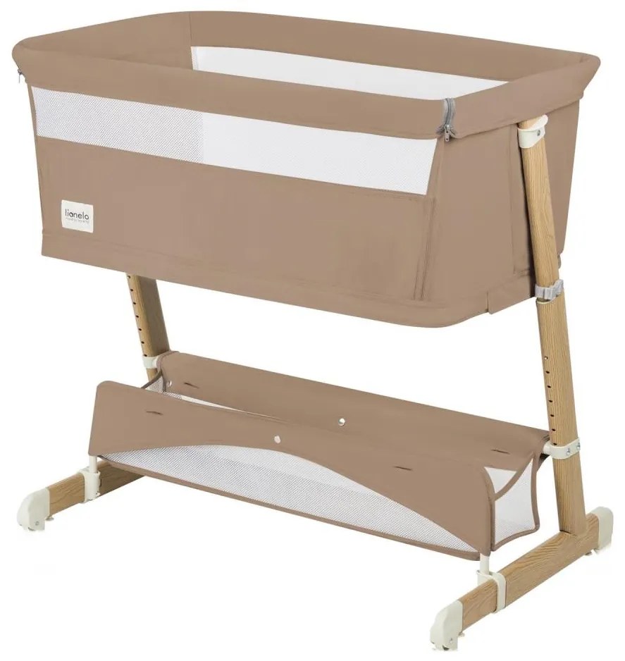 Lionelo - Бебешко креватче 5 в 1 THOMI PLUS бежово карамел
